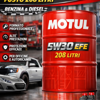 Olio Motore MOTUL 5W30 EFE Fusto 208 Litri "SOLO CLIENTI IN CALABRIA"